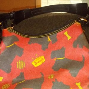 ❤Rare Dooney & Bourke Dog Print Purse